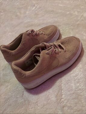 Suede Pink Nike Sneakers